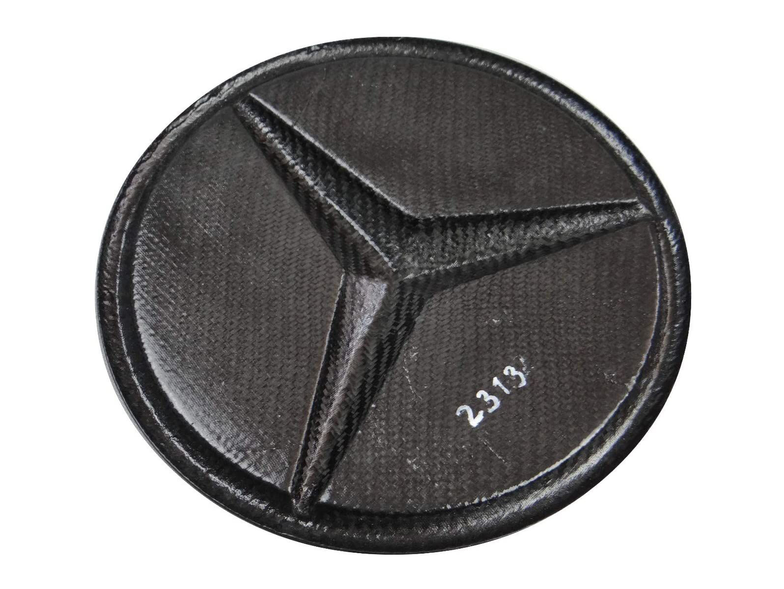 Carbon Fiber Front Grill Star Style Grille Badge Logo Emblem for Mercedes-Benz W463A G-Class G-Wagon
